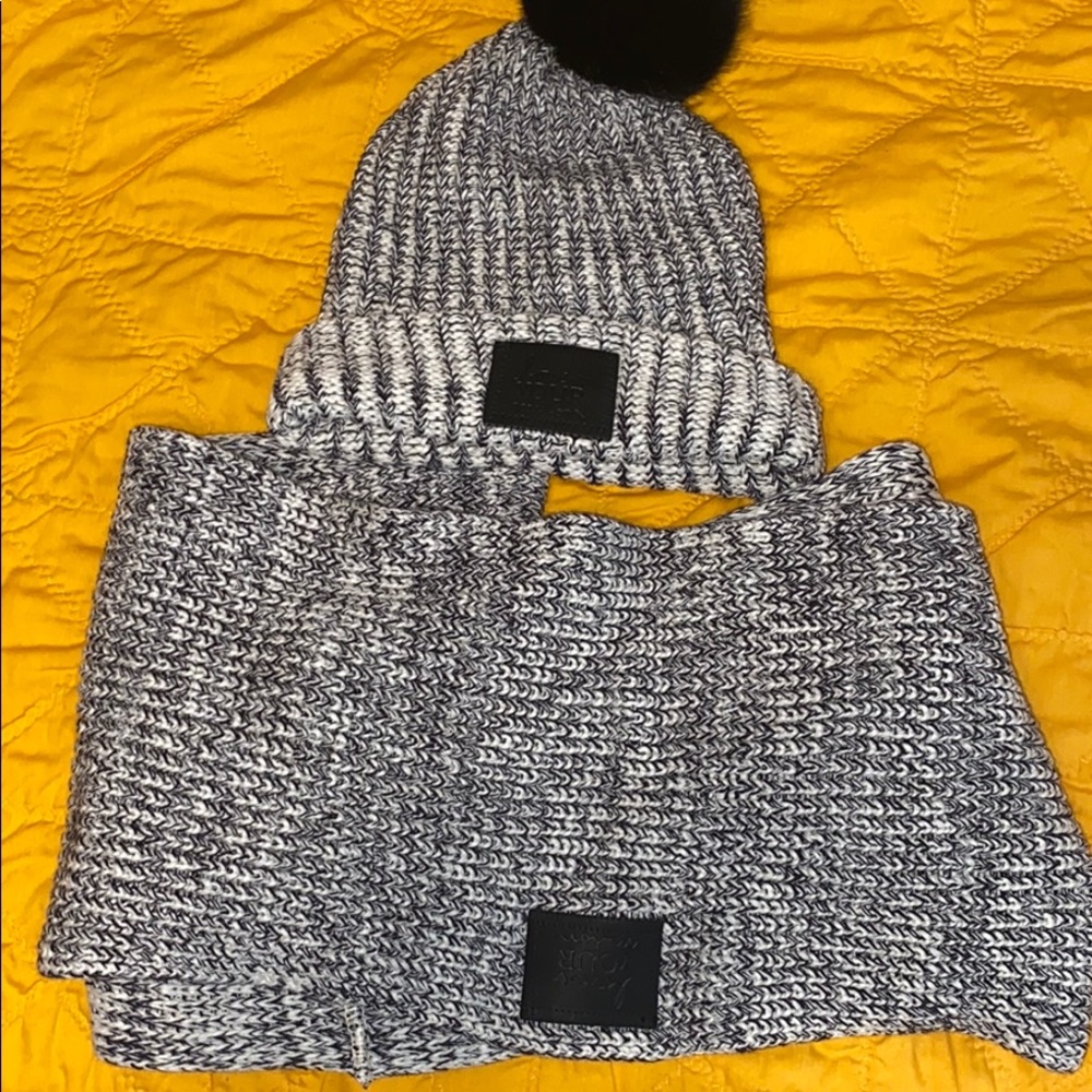 Love Your Melon Beanie and Scarf